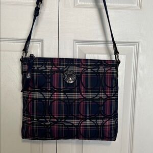 Coach Tartan Crossbody Bag